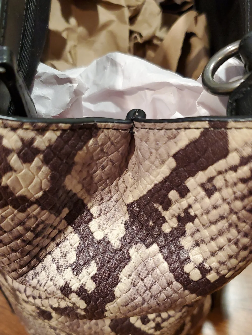 Coach Exotic Colorblock Christie Carryall Bag